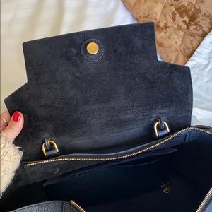 Celine // Black Mini Belt Bag – VSP Consignment